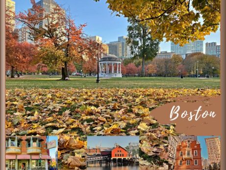 Boston: Barvy podzimu, historická stezka a místo čaje anglické kapučíno.